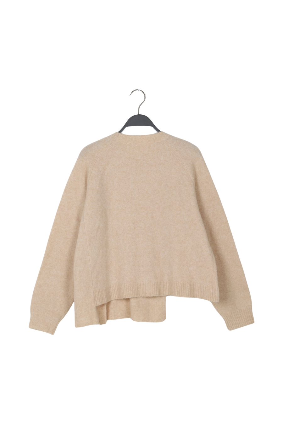 PreLoved Cedra - Soft knit boxy sweater I Buttercream - S