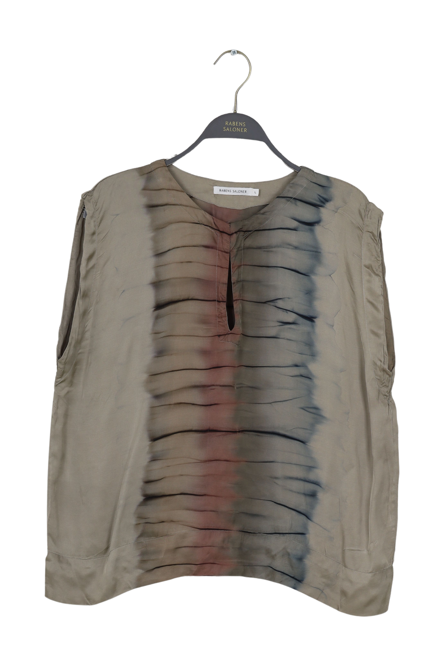 PreLoved Rosalyn - Macaw blouse I Grey combo - L