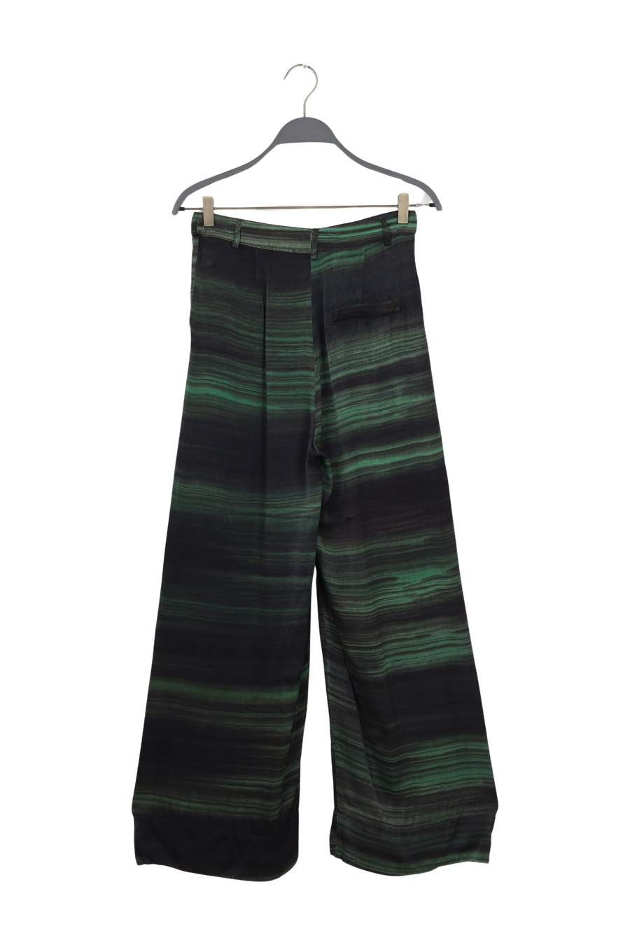 PreLoved Briana - Shadow pleat wide pant I Forest combo - XS 2 - Rabens Saloner - DK