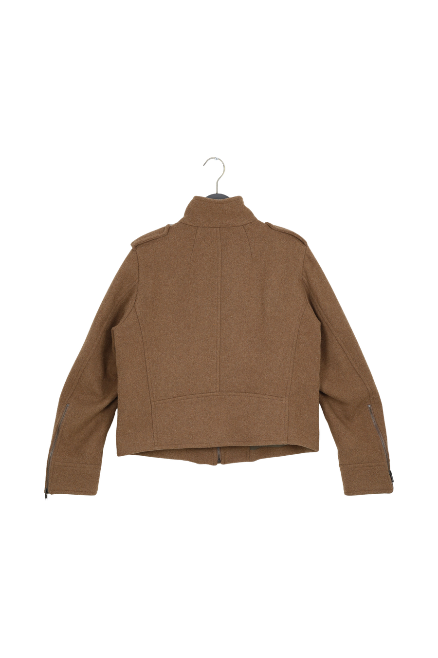 PreLoved Yarin - Felt touch jacket I Hazelnut - M 2 - Rabens Saloner - DK