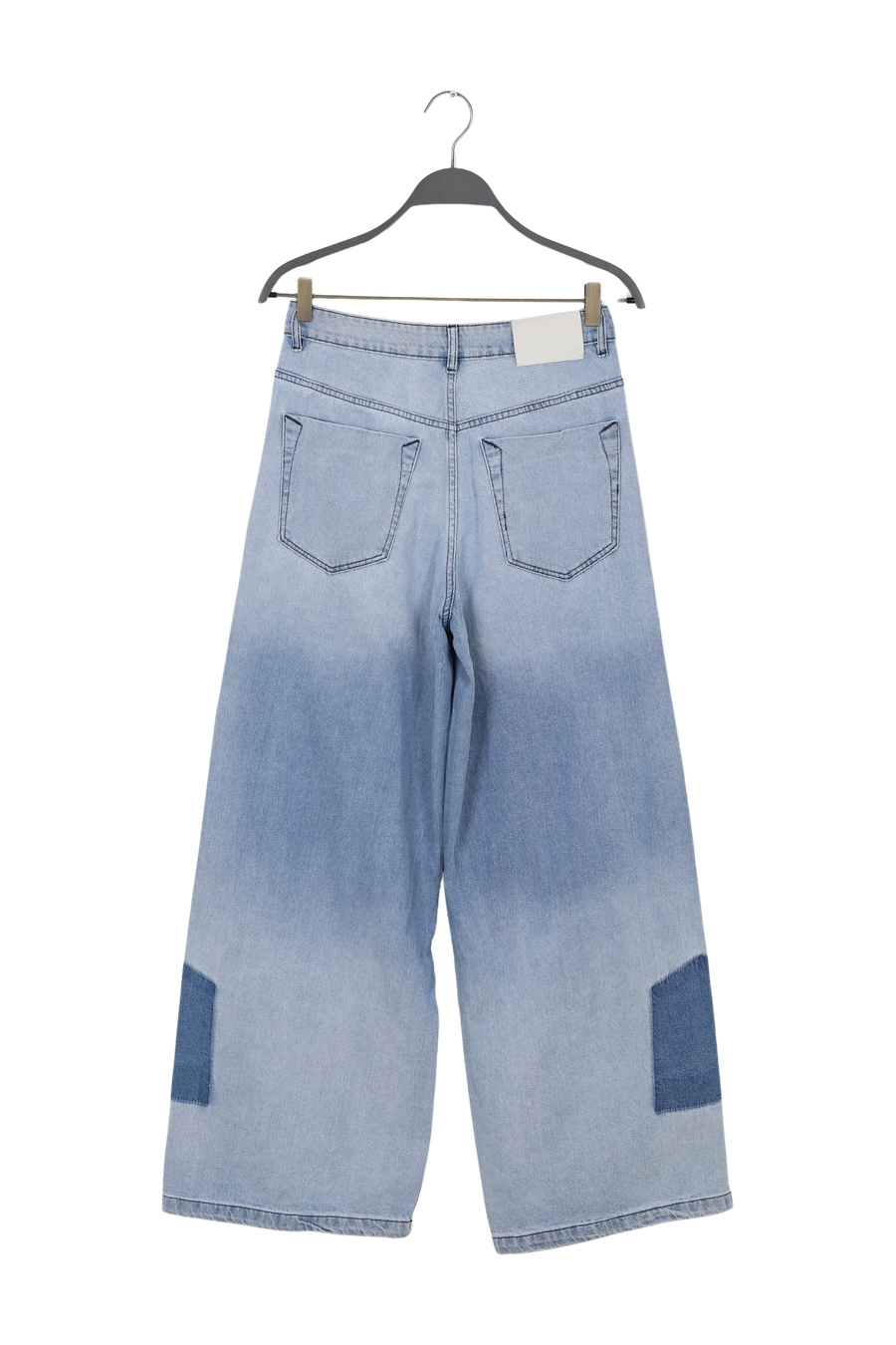 PreLoved Lane - Denim light wide leg pants I Light washed denim - 27
