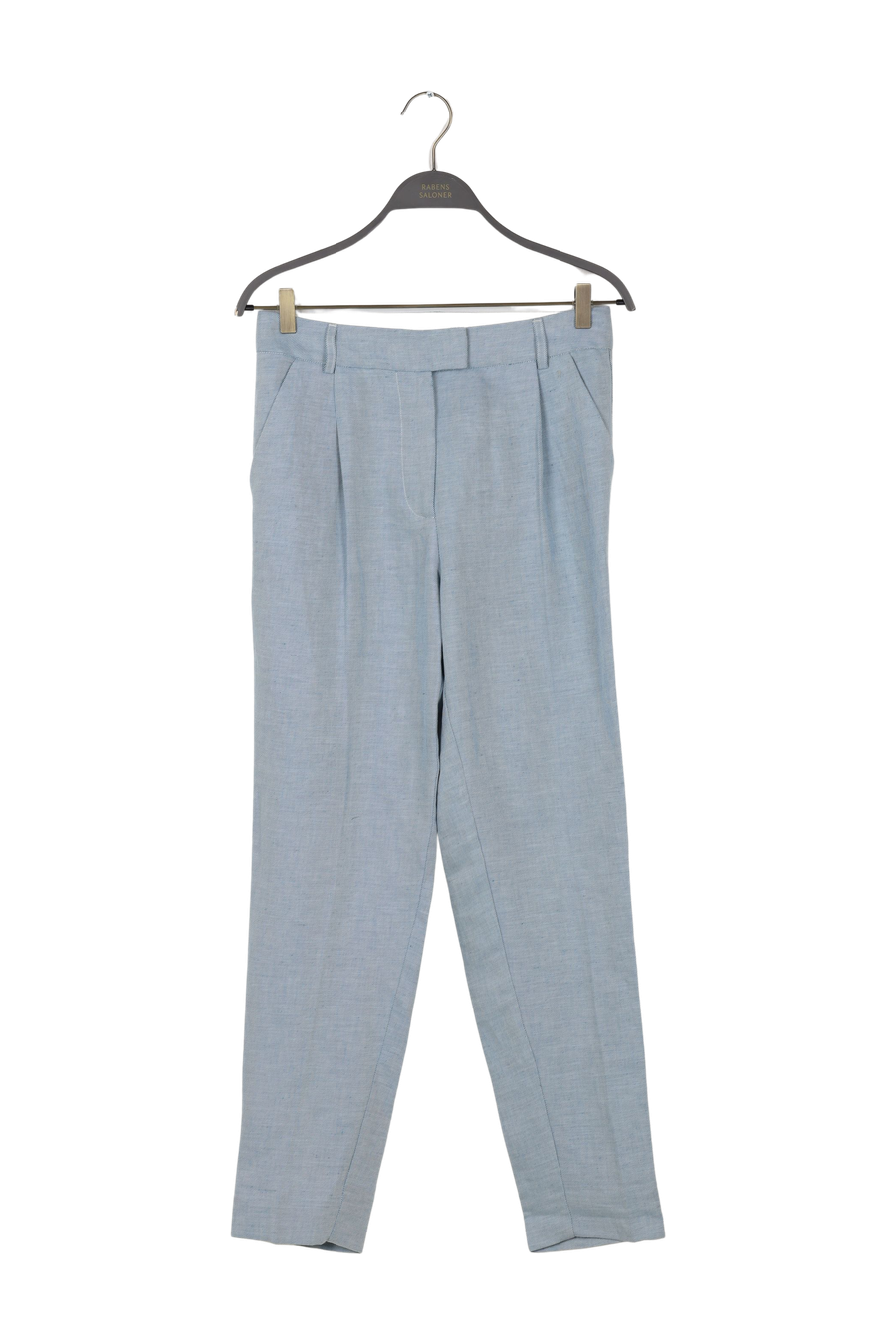 PreLoved Helen - Linen tailoring easy pant - S DENIM S 1 - Rabens Saloner - DK