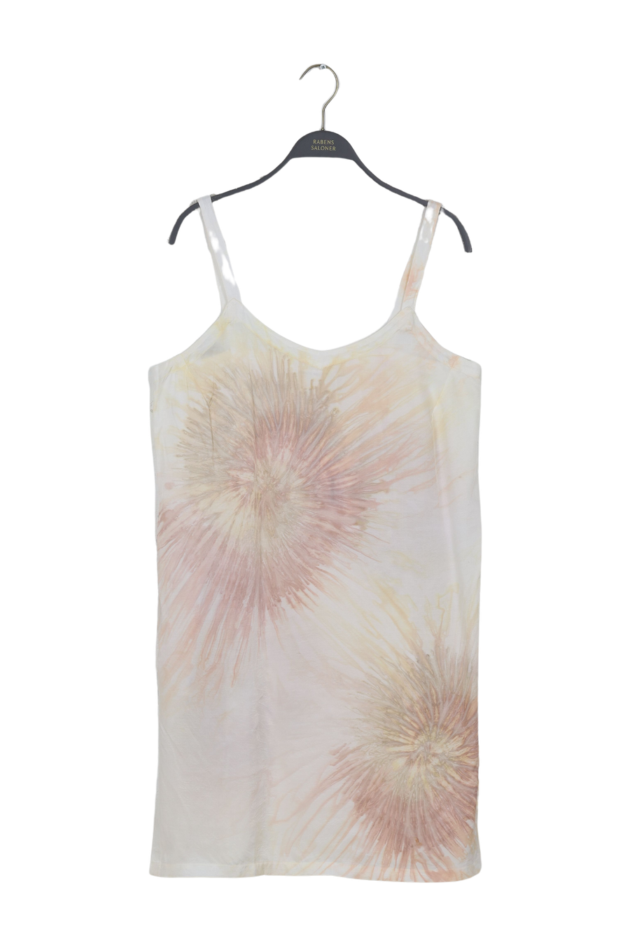 PreLoved Rosie - Cartwheel slip dress I Seashell combo - S 1 - Rabens Saloner - DK
