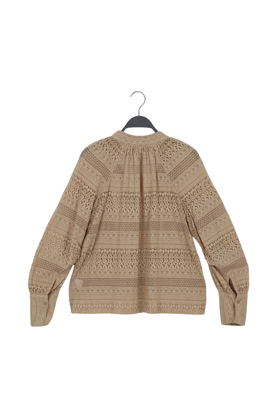 PreLoved Himali - Netted lace blouse I Sculpture - S