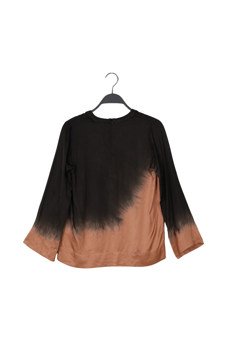 PreLoved Herta - Coastal 3/4 sleeve top I Black peachy combo - S 2 - Rabens Saloner - DK