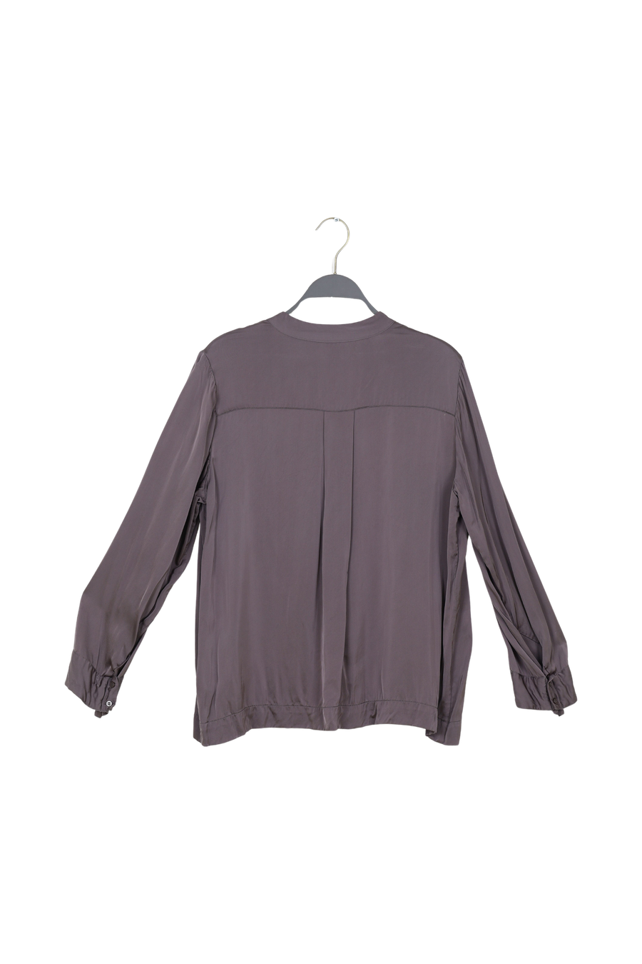 PreLoved Kaela - Solid blouse I Gunmetal - L