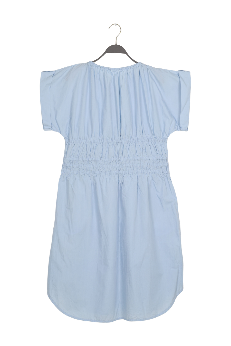 PreLoved Elasticated poplin dress - XS/S 2 - Rabens Saloner - DK