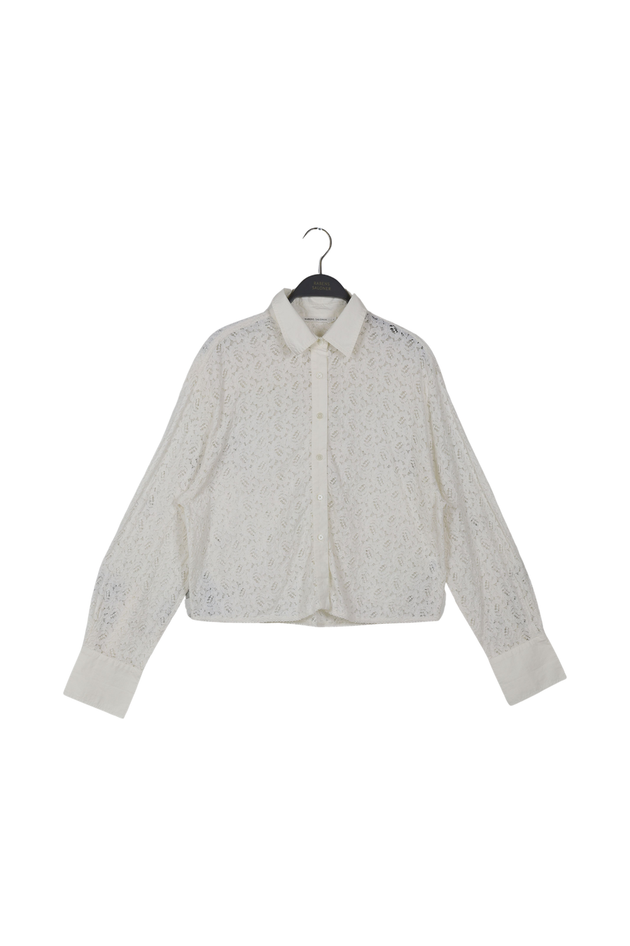 PreLoved Seval - Lacey shirt I Chalk - L