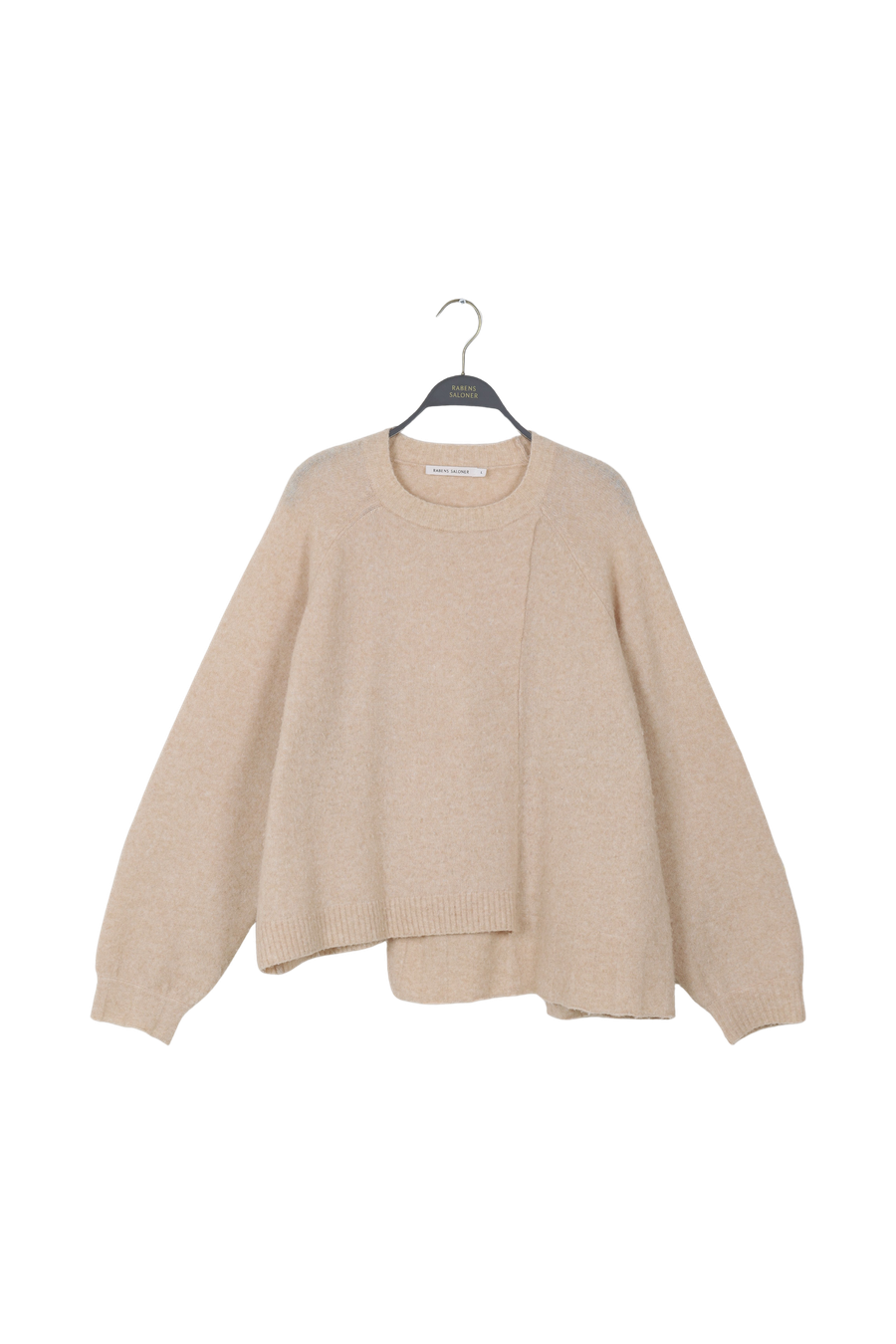 PreLoved Cedra - Soft knit boxy sweater I Buttercream - L 1 - Rabens Saloner - DK