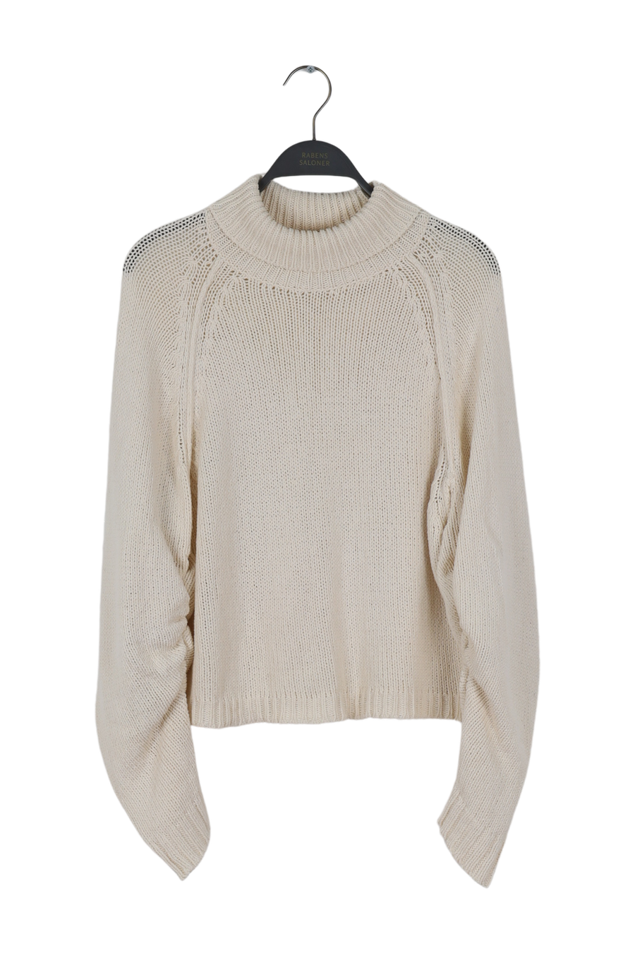 PreLoved Dominika - Cocco eco long sleeve knit - L OFF WHITE L 1 - Rabens Saloner - DK