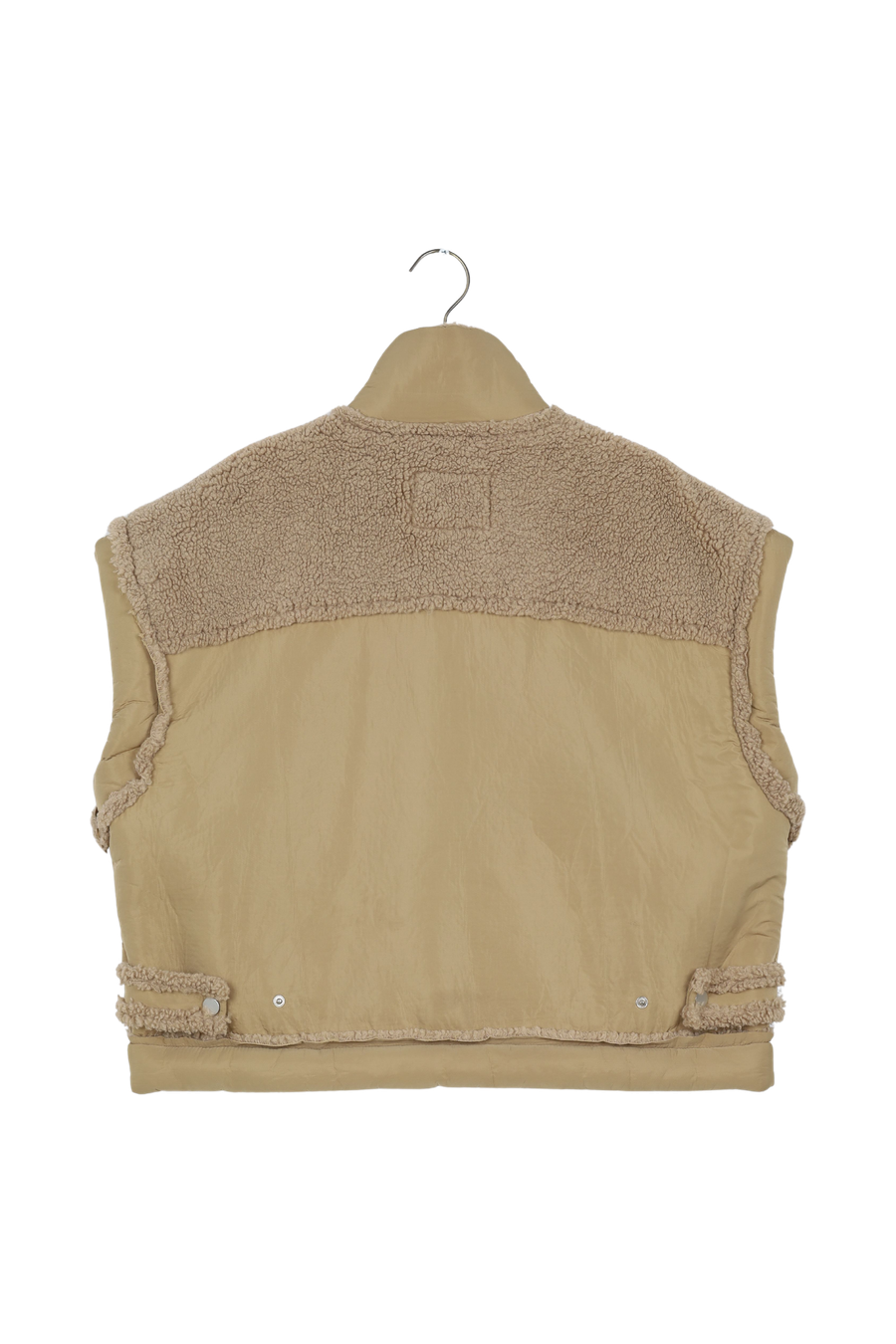PreLoved Tamys - Faux shearling tunic vest I Amber - XS/S 2 - Rabens Saloner - DK