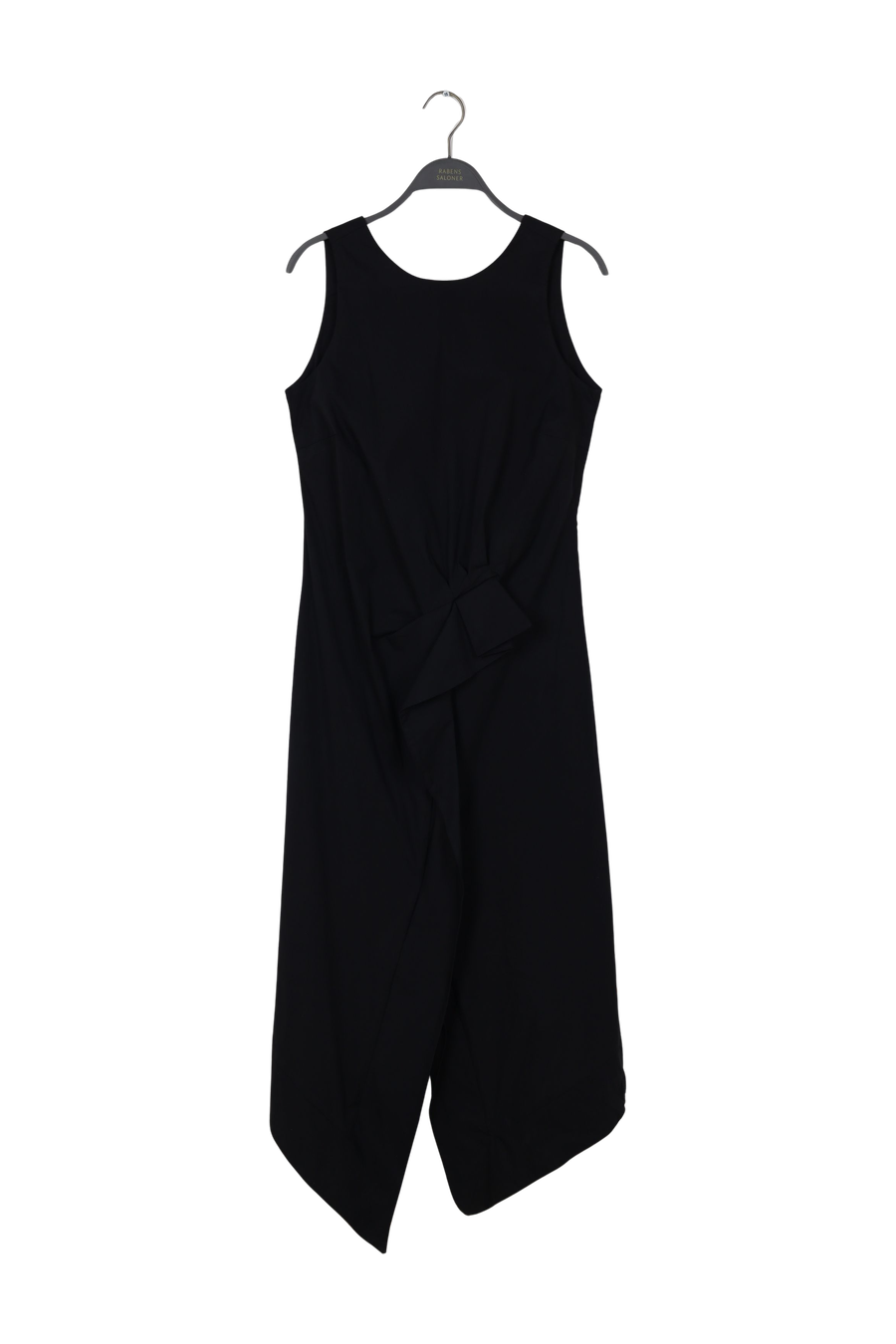 PreLoved Elenore - Papery split front dress - L CHALK L 1 - Rabens Saloner - DK