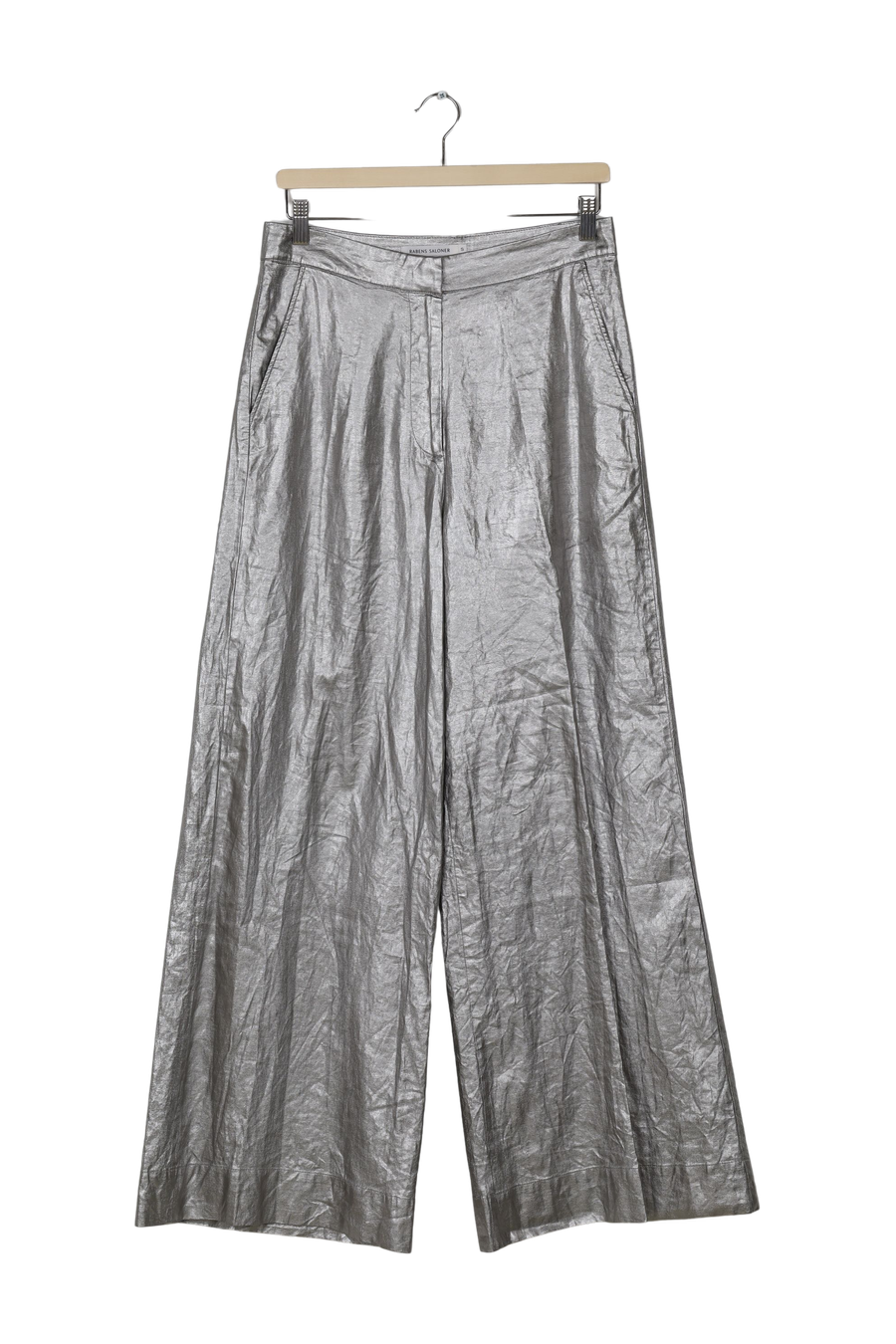 PreLoved Inja - Antique silver wide leg pants I Antique silver - S