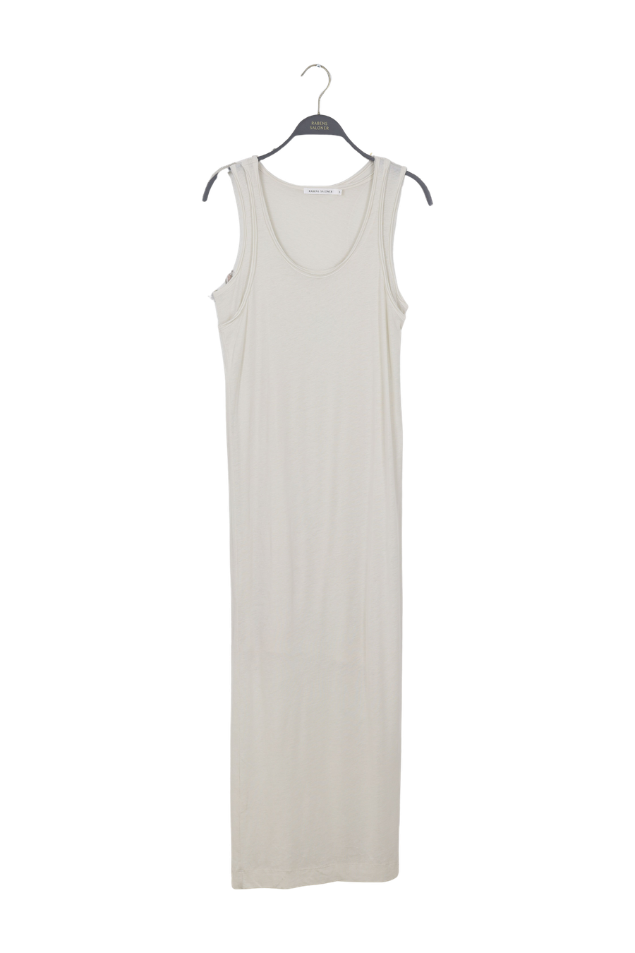 PreLoved Daisi - Double jersey tank dress I Dirty chalk - S 1 - Rabens Saloner - DK