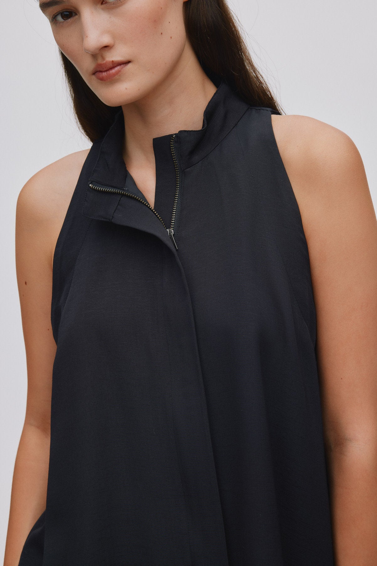 Grossgrain halter top - Kaley I Black 6 - Rabens Saloner - DK