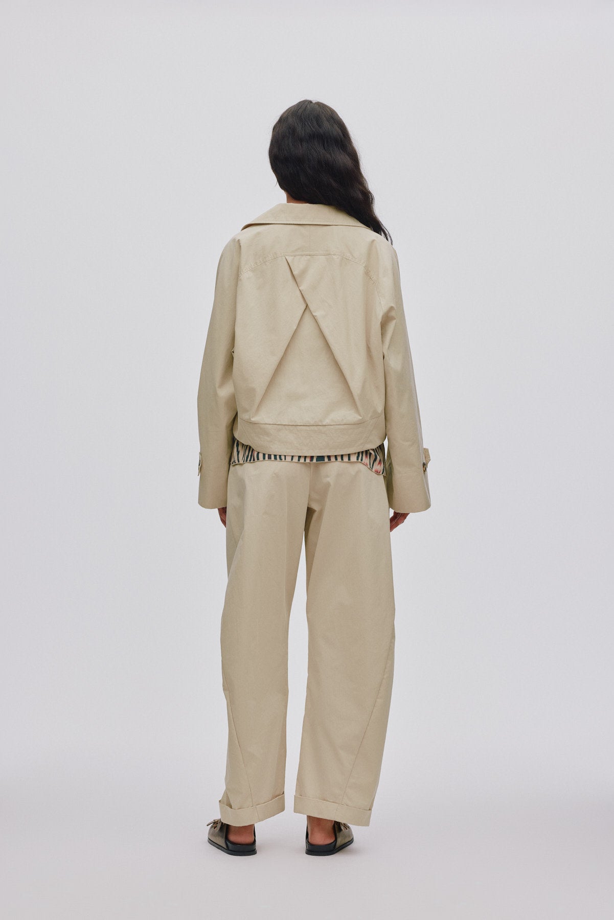 Tilla - Light fusion jacket I Sand 2 - Rabens Saloner - DK