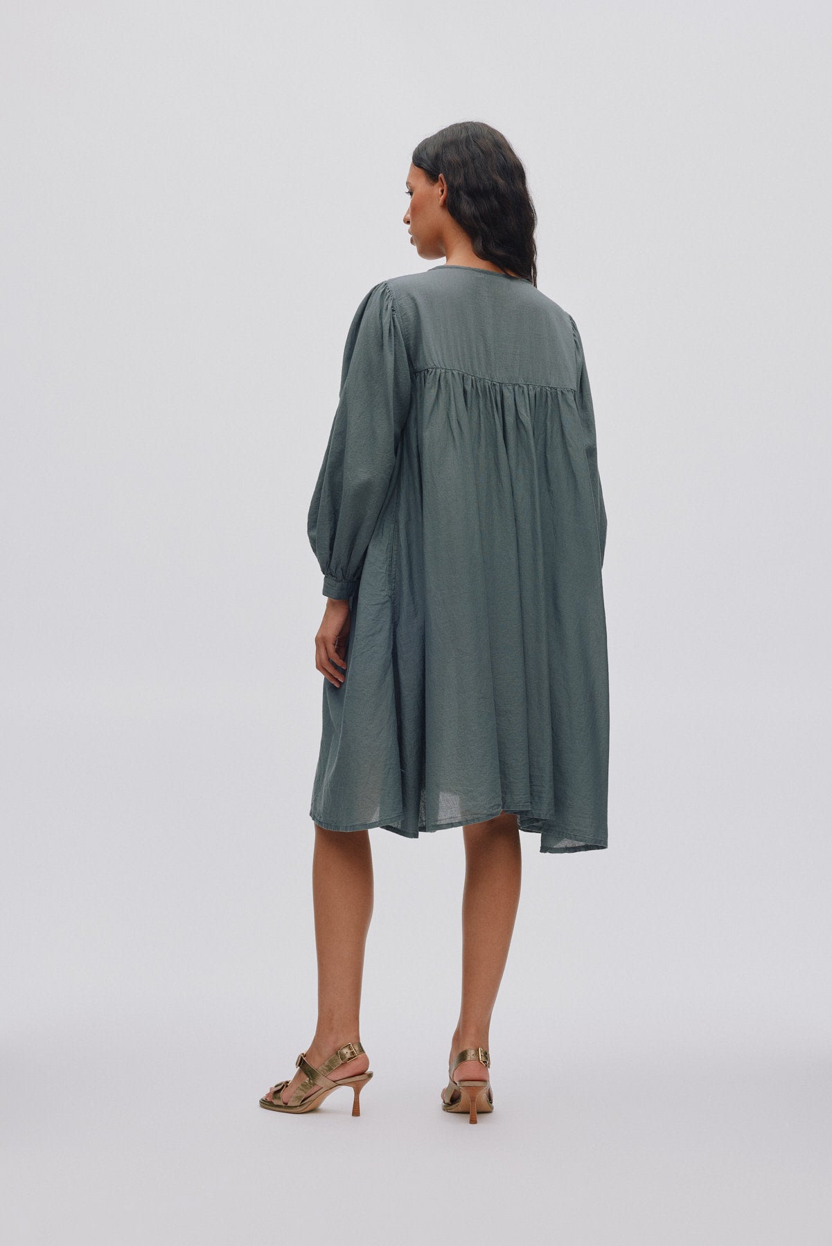 Elda - Cotton full sleeve dress I Macadan 3 - Rabens Saloner - DK
