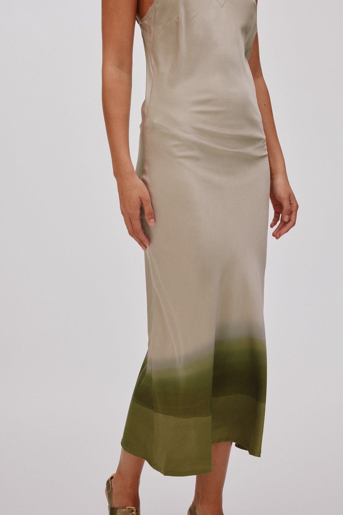 Glorie - Horizon bias dress I Cement combo 3 - Rabens Saloner - DK