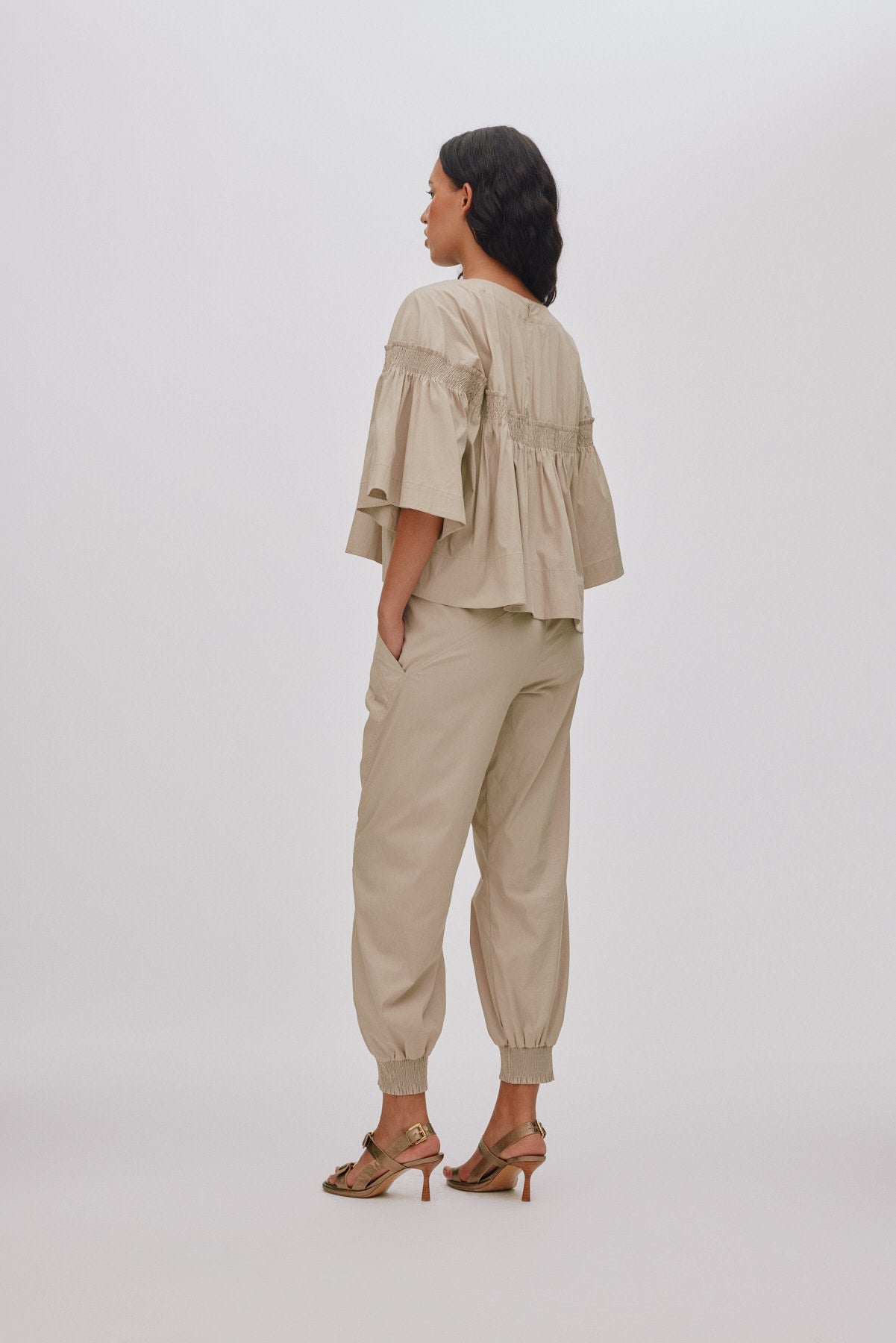 Domino - Papery angle seam pants I Sidiment 4 - Rabens Saloner - DK