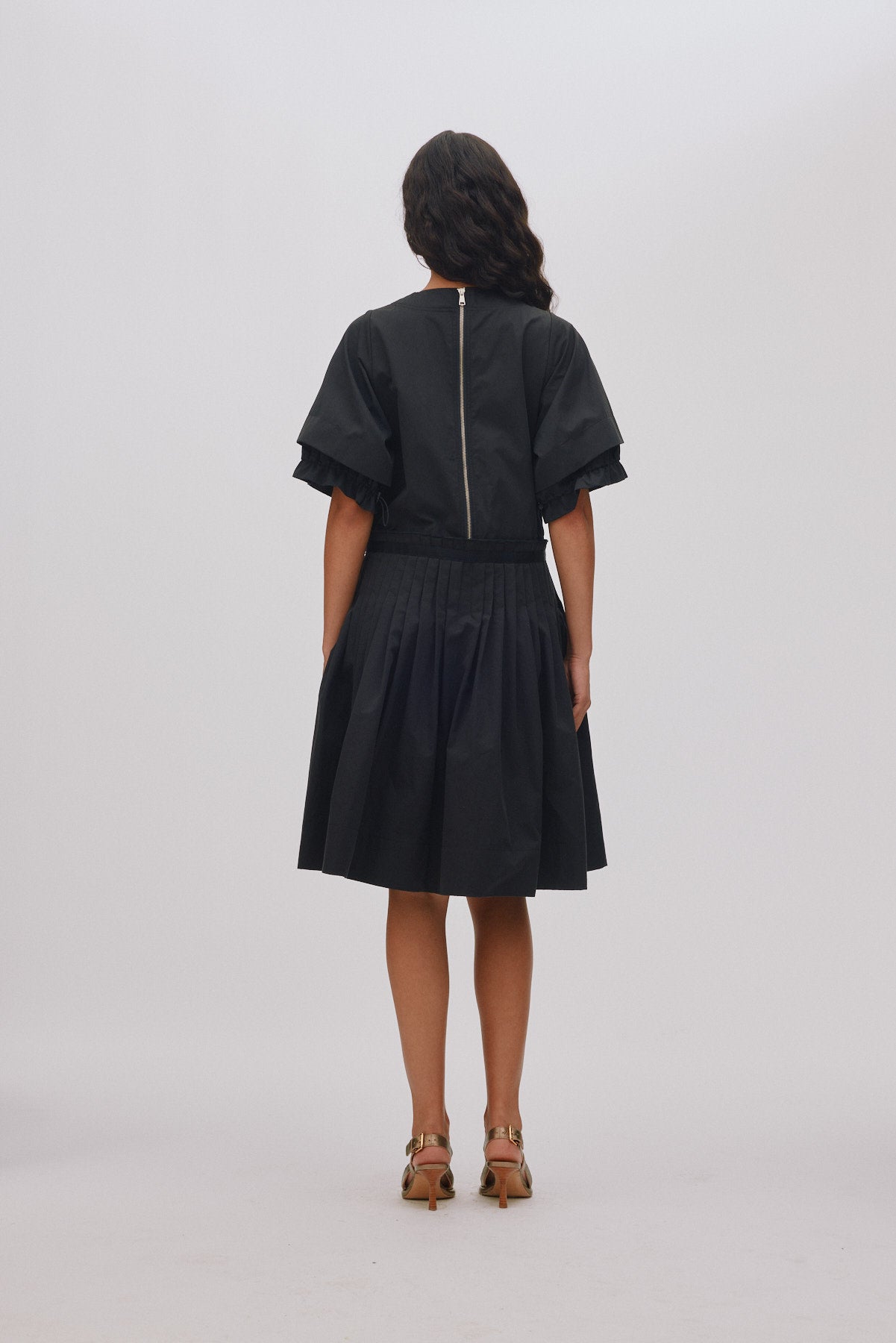 Telma - Light fusion dress I Caviar Black 3 - Rabens Saloner - DK