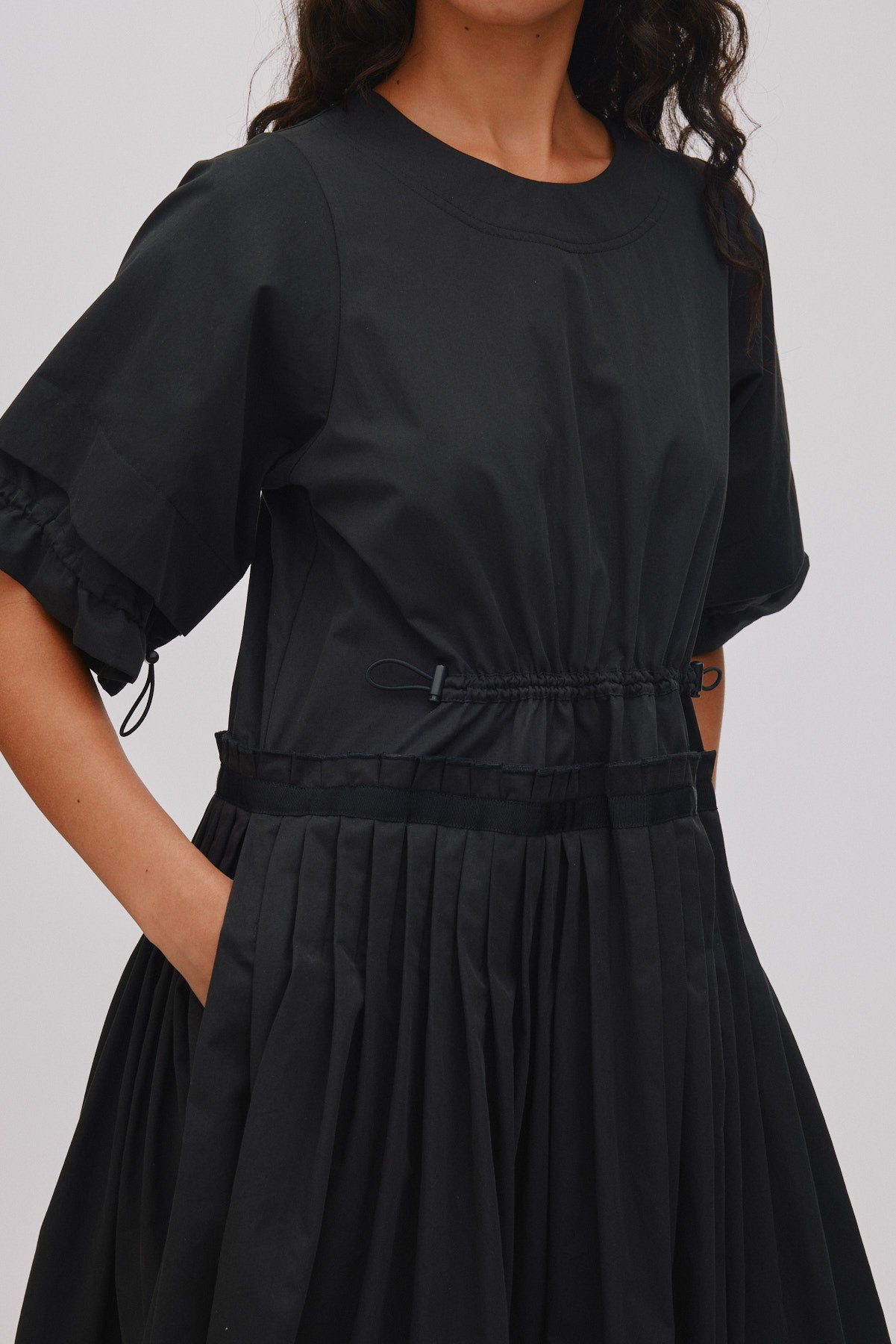 Telma - Light fusion dress I Caviar Black 4 - Rabens Saloner - DK