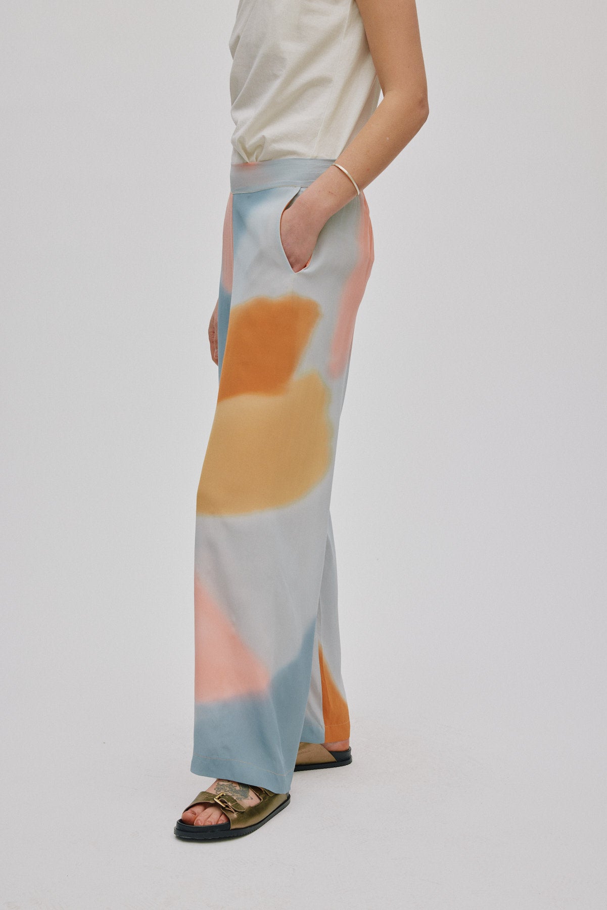 Alisa - Water colour pants I Sunset combo 2 - Rabens Saloner - DK