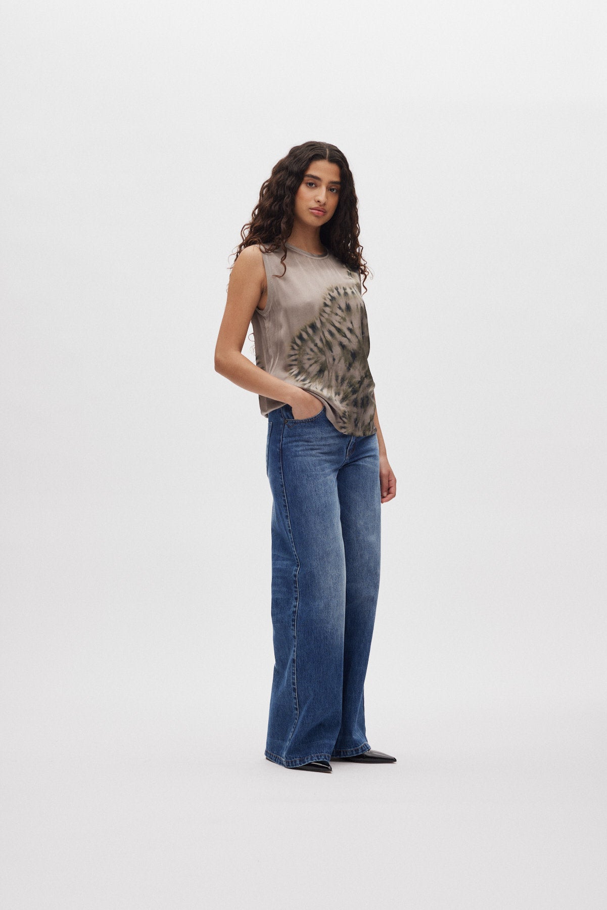Helga - Lava tank I Grey green combo 2 - Rabens Saloner - DK