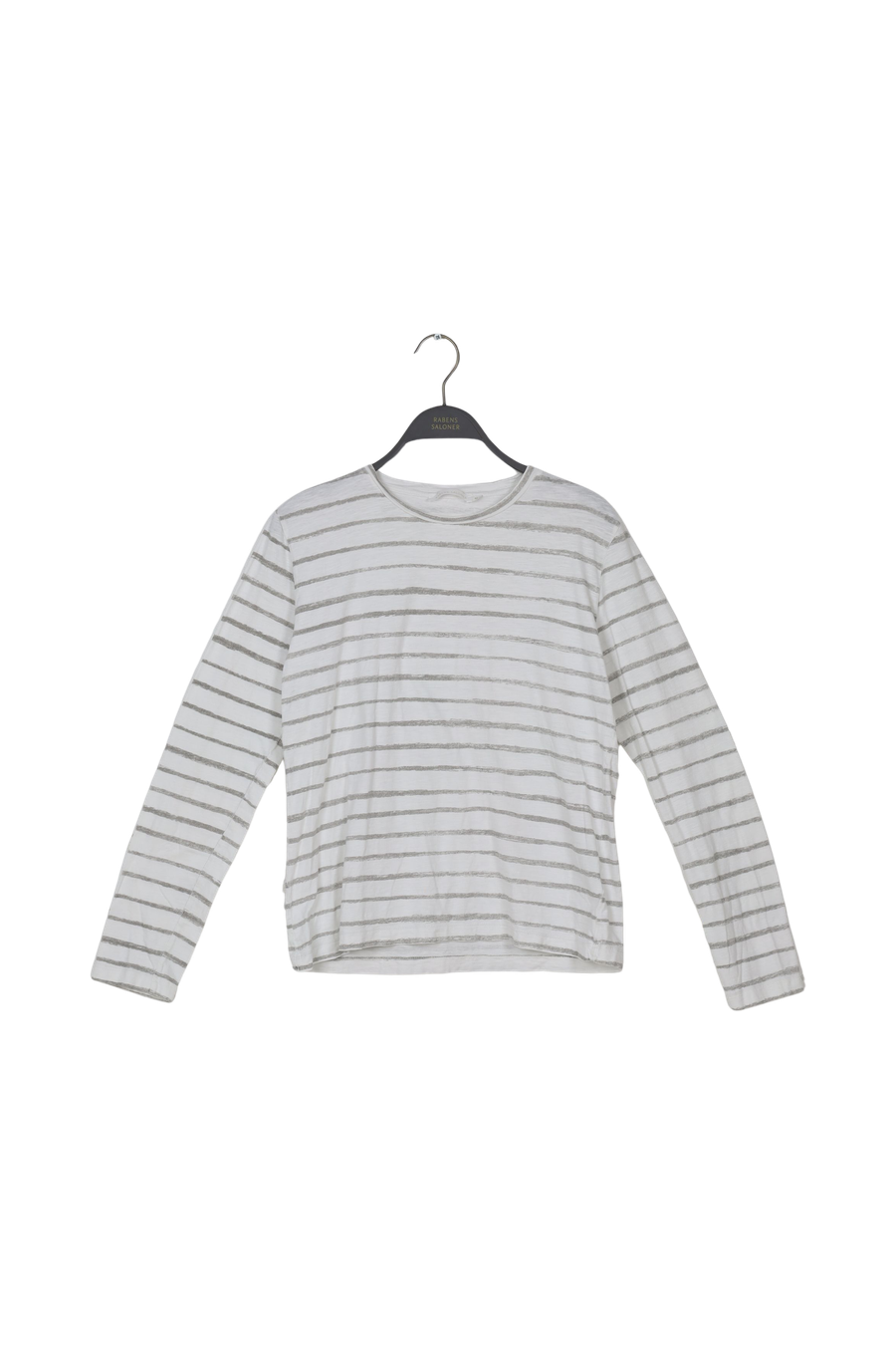 PreLoved Alberta - Broad stripe L/S top - XL GREY XL 1 - Rabens Saloner - DK