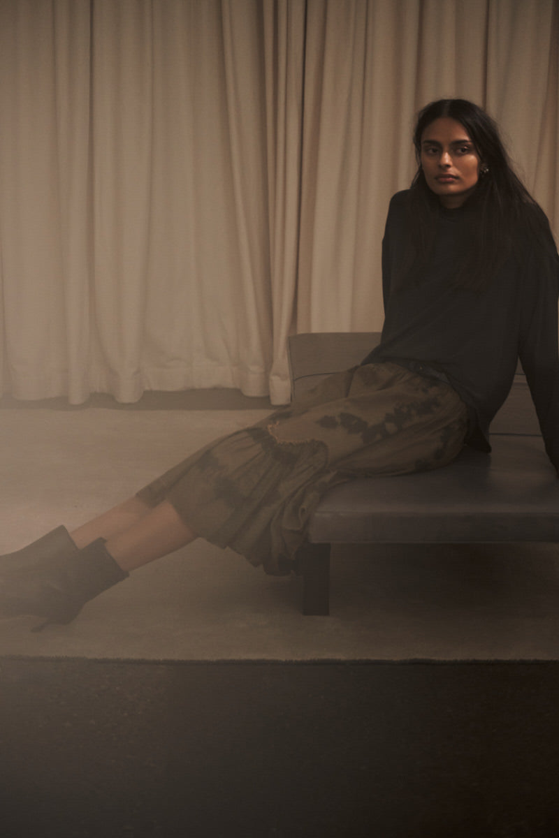 Cosmic midi skirt - Arijana I Timber combo 7 - Rabens Saloner - DK