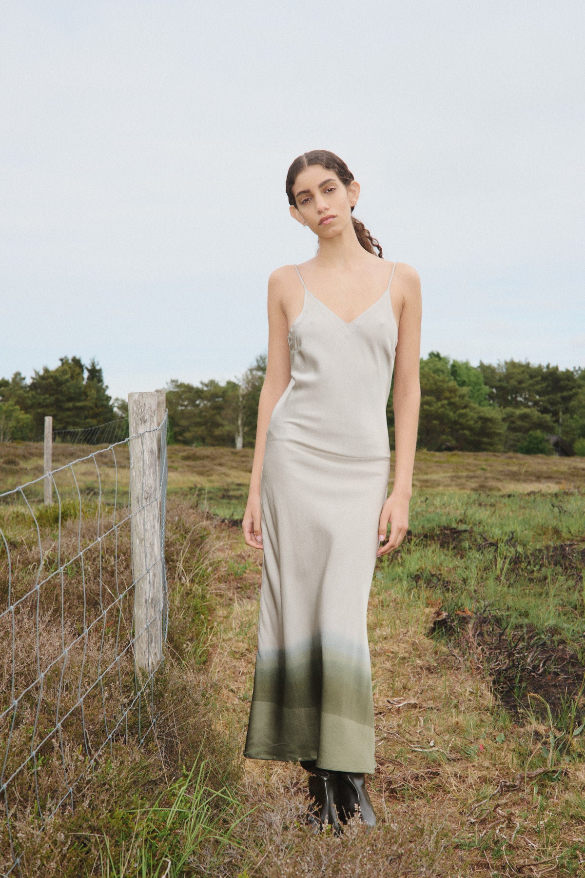 Glorie - Horizon bias dress I Cement combo 7 - Rabens Saloner - DK