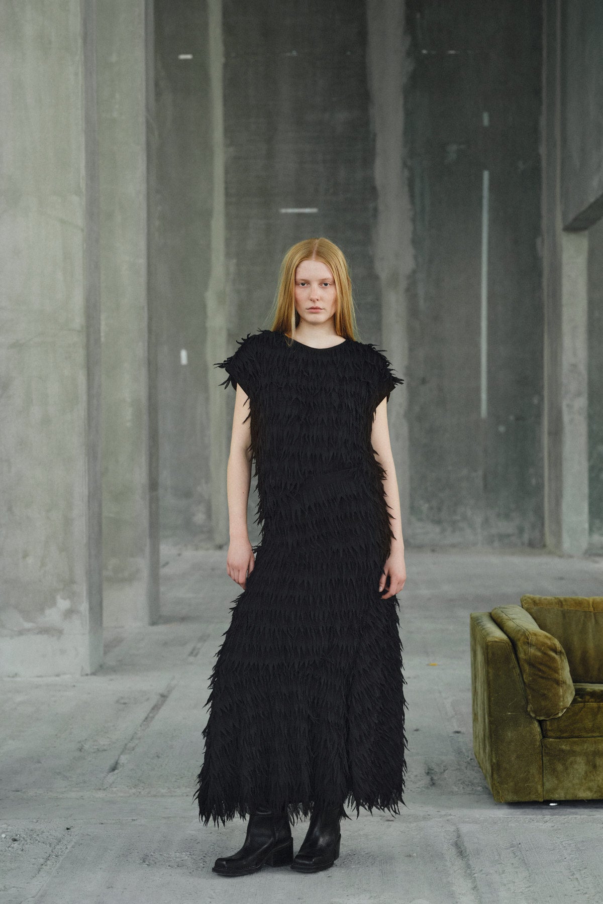 Maila - Icicle boxy t-shirt I Black 6 - Rabens Saloner - DK
