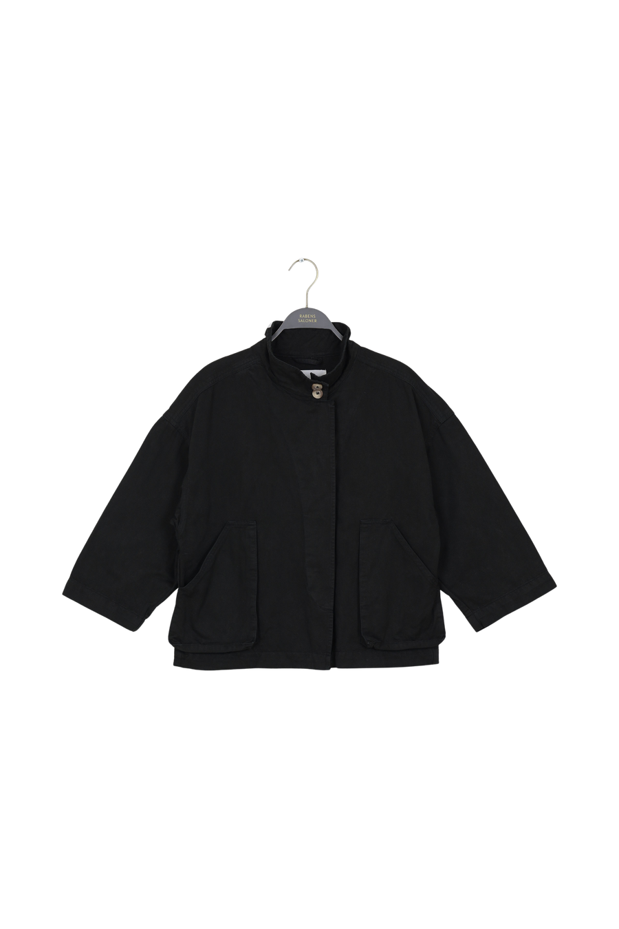 PreLoved Katje - Canvas light jacket I Faded black - S 1 - Rabens Saloner - DK