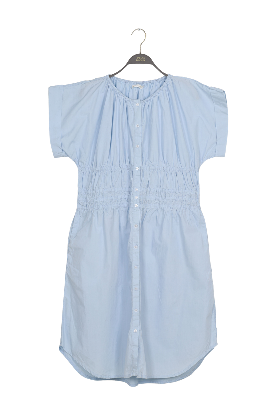 PreLoved Elasticated poplin dress - XS/S 1 - Rabens Saloner - DK