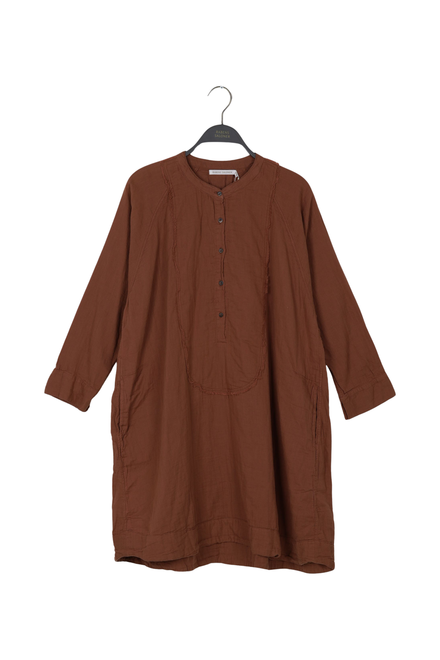 PreLoved Fadia - Double cotton OS dress - S/M NOUGAT S/M 1 - Rabens Saloner - DK