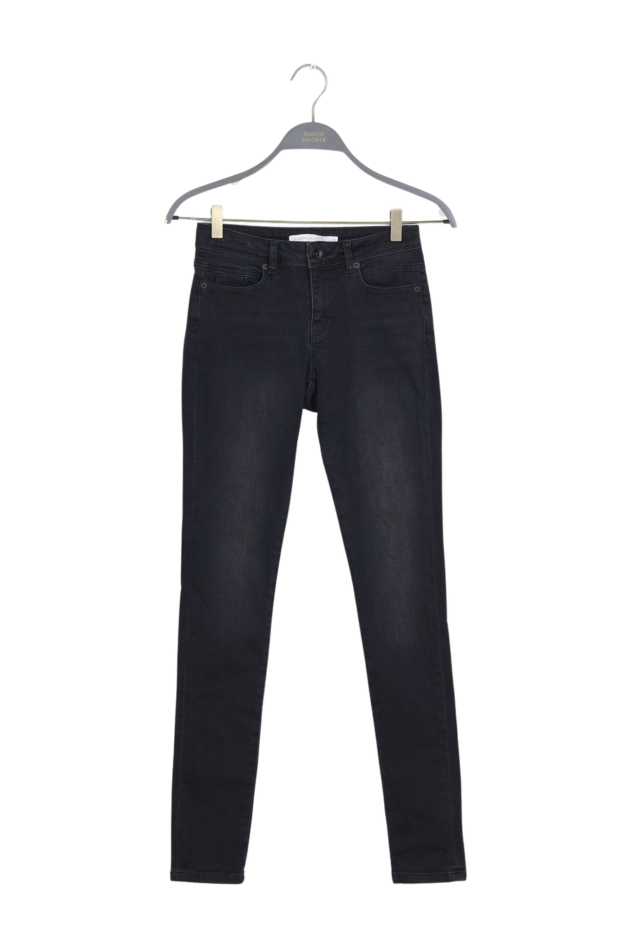 PreLoved Gaby - Washed black denim I Washed black - 26 1 - Rabens Saloner - DK