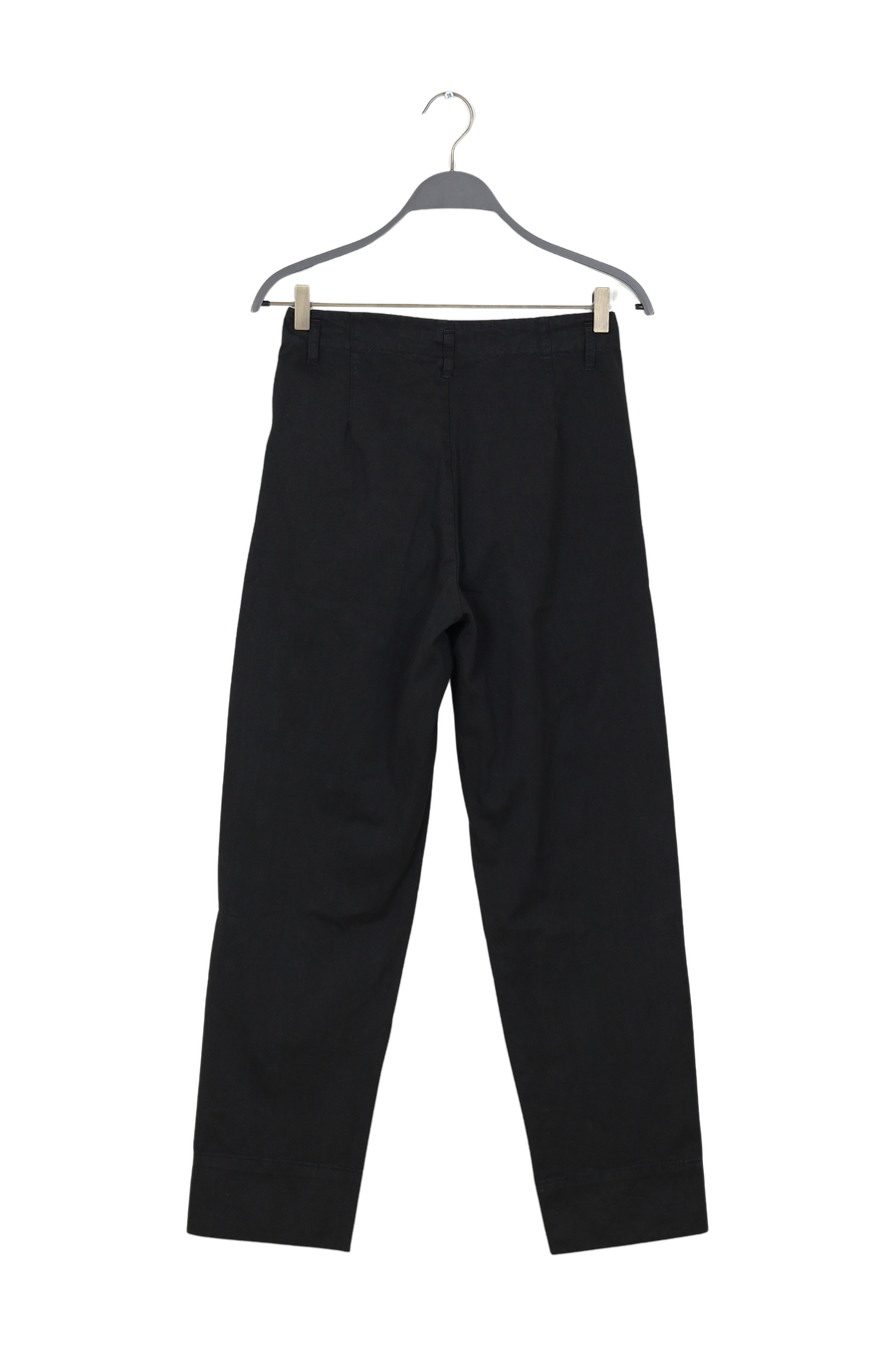 PreLoved Raina - Canvas light pleat pant I Faded black - XS 2 - Rabens Saloner - DK