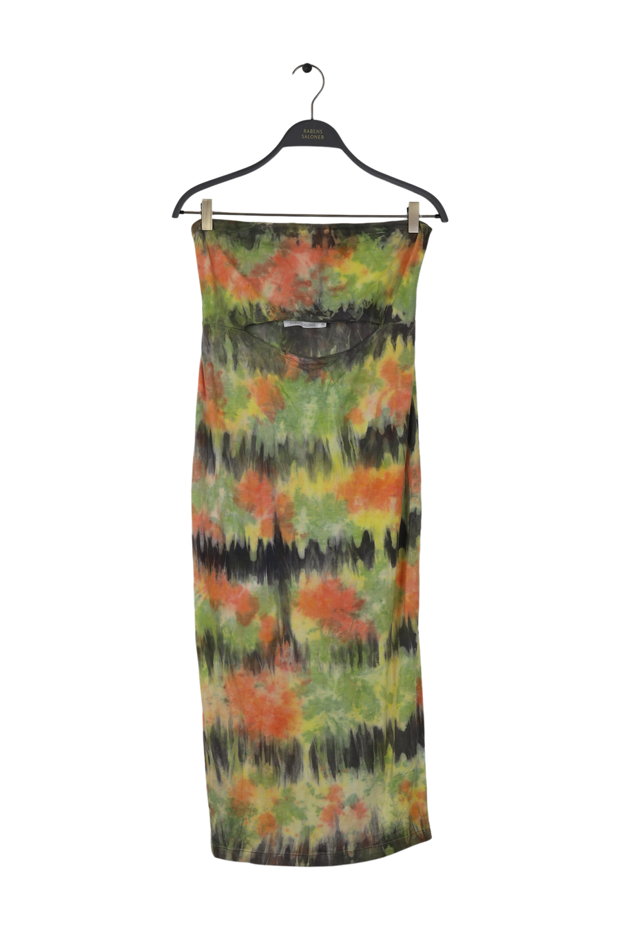 PreLoved Lanna - Asp split bandeau dress - XL CORAL COMBO XL 1 - Rabens Saloner - DK