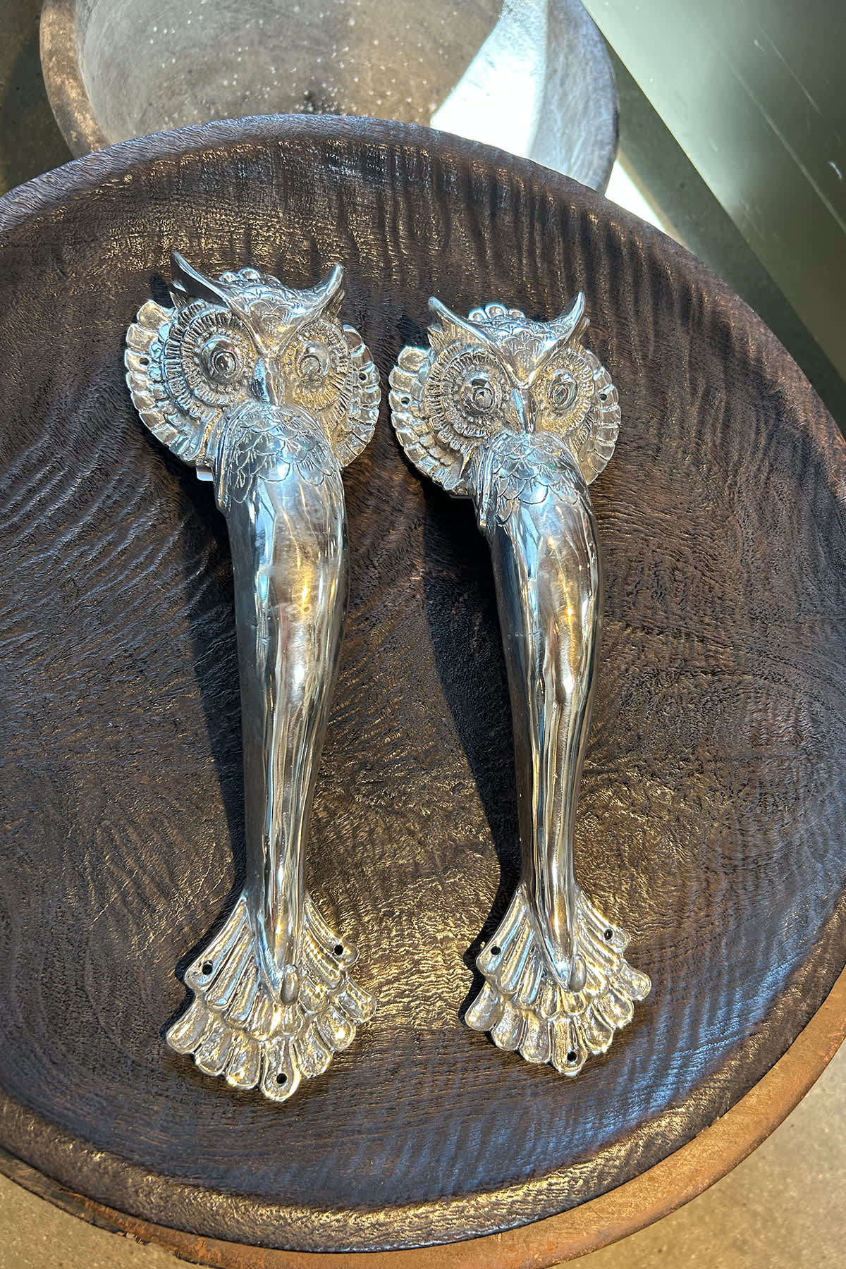 Owl Door Handle - Rabens Apartment I Brass 2 - Rabens Saloner - DK