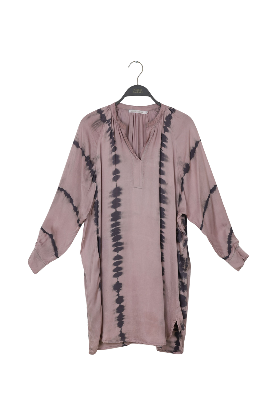 PreLoved Sam - Motley short kaftan - XS LILAC XS 1 - Rabens Saloner - DK