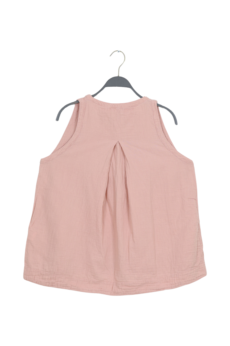 PreLoved Ljuba - Cotton double tank top I Nude rose - M 2 - Rabens Saloner - DK