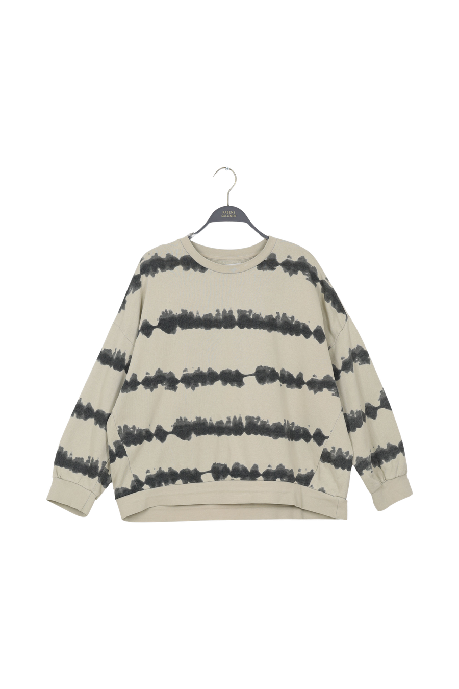 PreLoved Natalia - Vista print sweatshirt I Oyster combo - XS/S