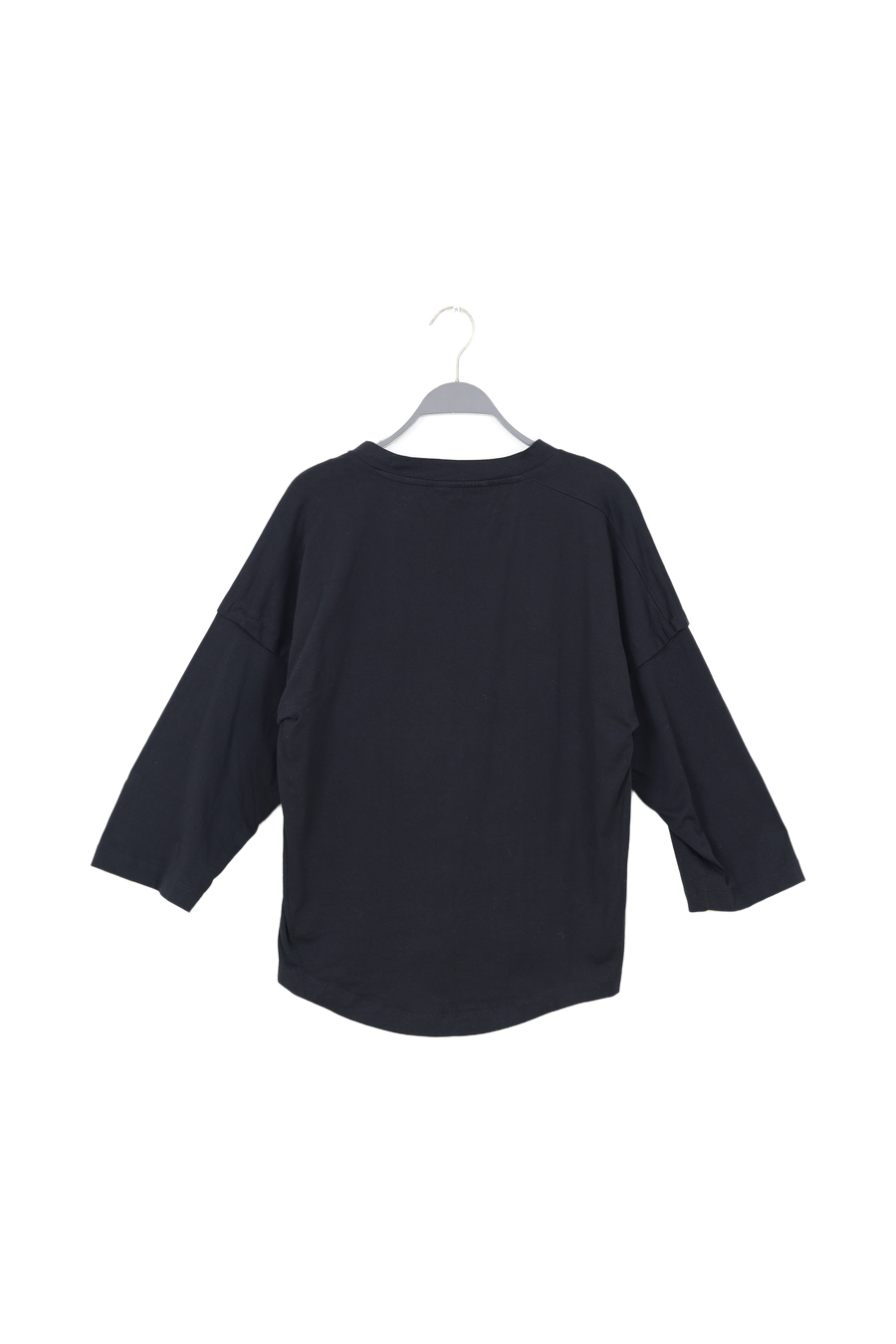 PreLoved Laurah - FOT jersey 3/4 sleeve top I Faded black - S