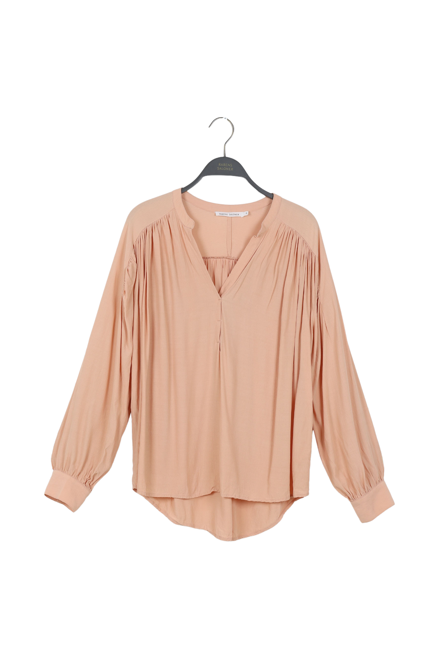 PreLoved Meg - Sheer lace shirt I Blush - S Blush S 1 - Rabens Saloner - DK