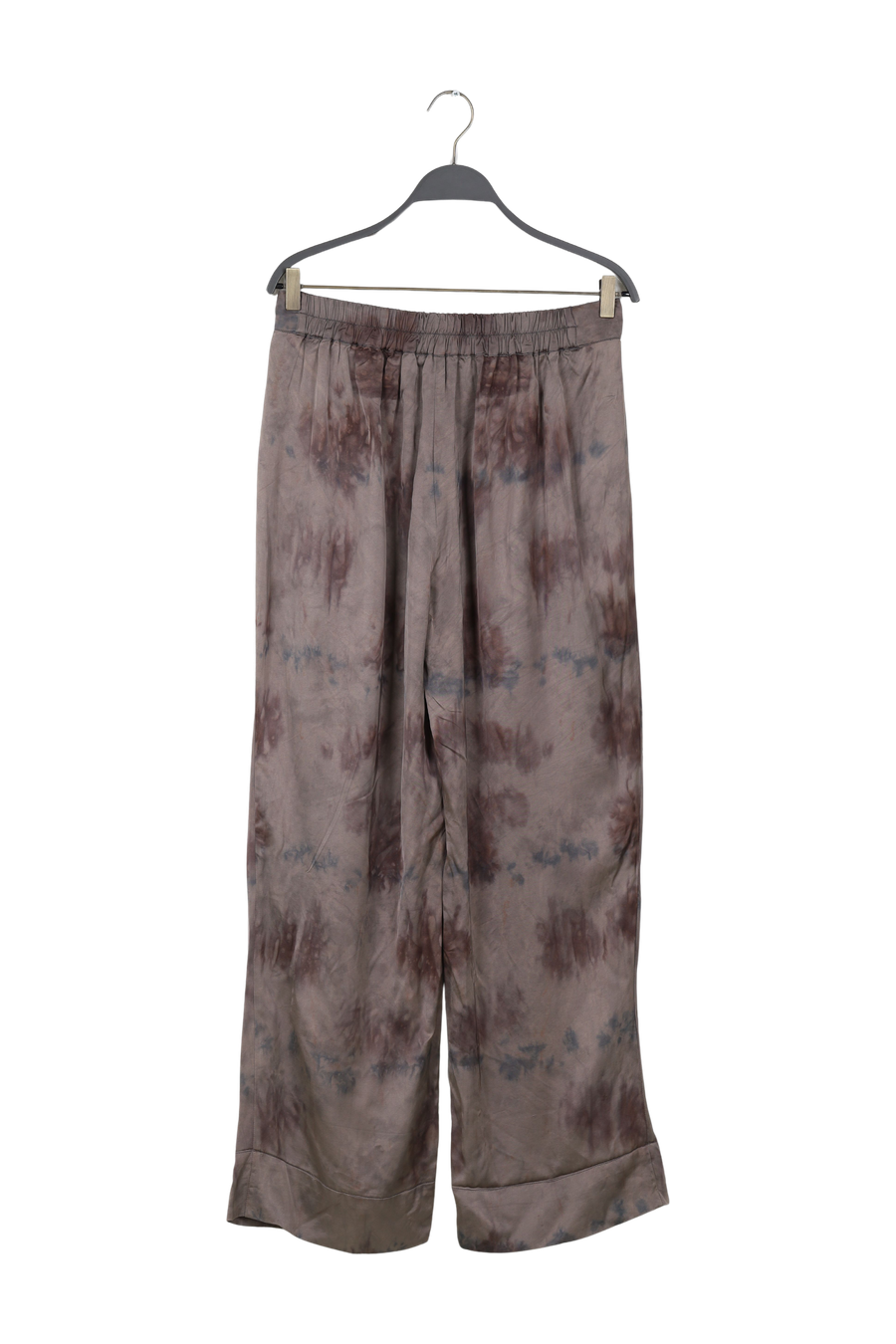 PreLoved Alisa - Mixture wide leg pants I Asphalt combo - L