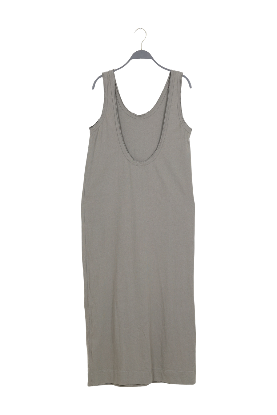 PreLoved Muna - Vintage cotton open back dress I Moon - M 2 - Rabens Saloner - DK