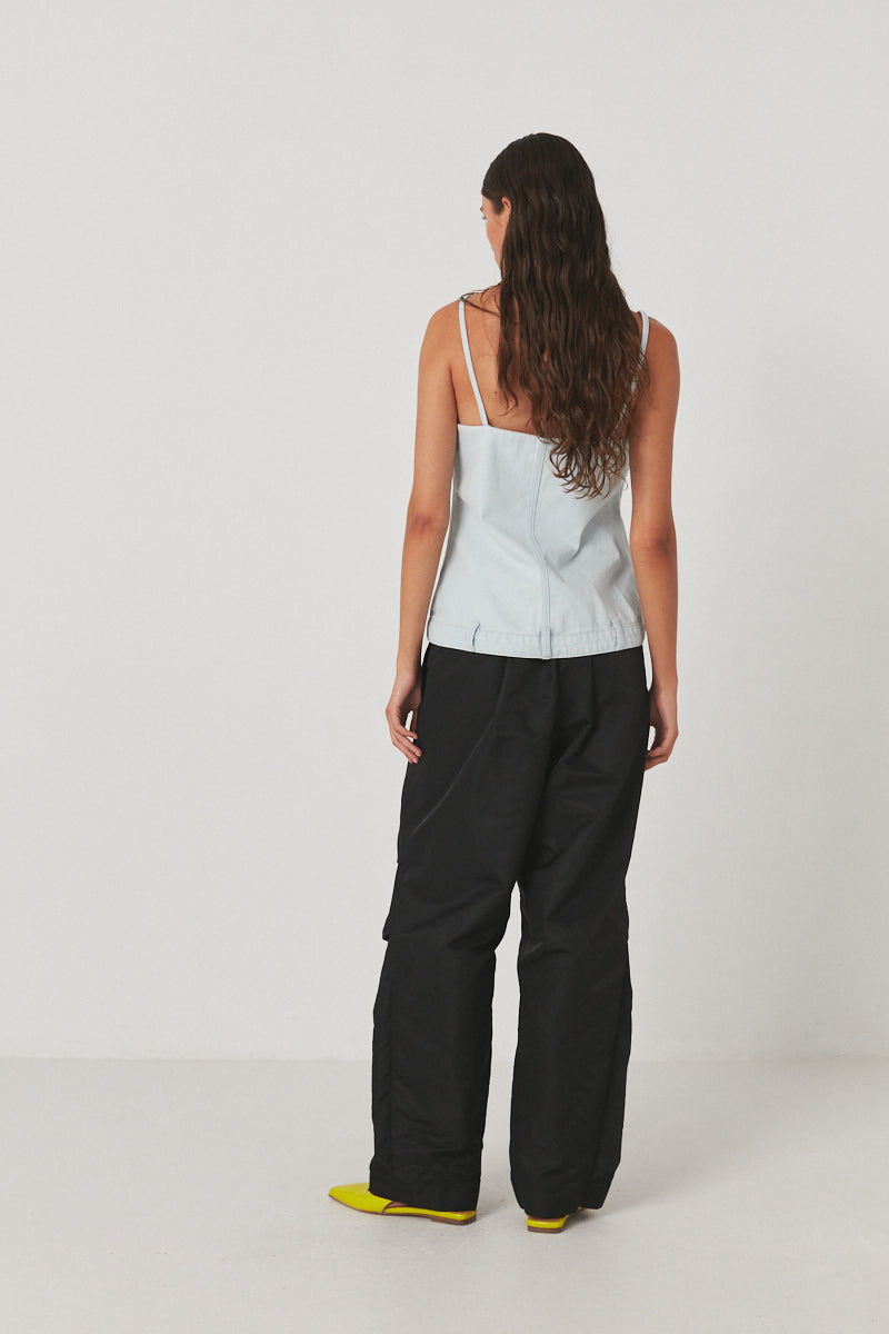 PreLoved Laure - Denim light camisole top - S 5 - Rabens Saloner - DK