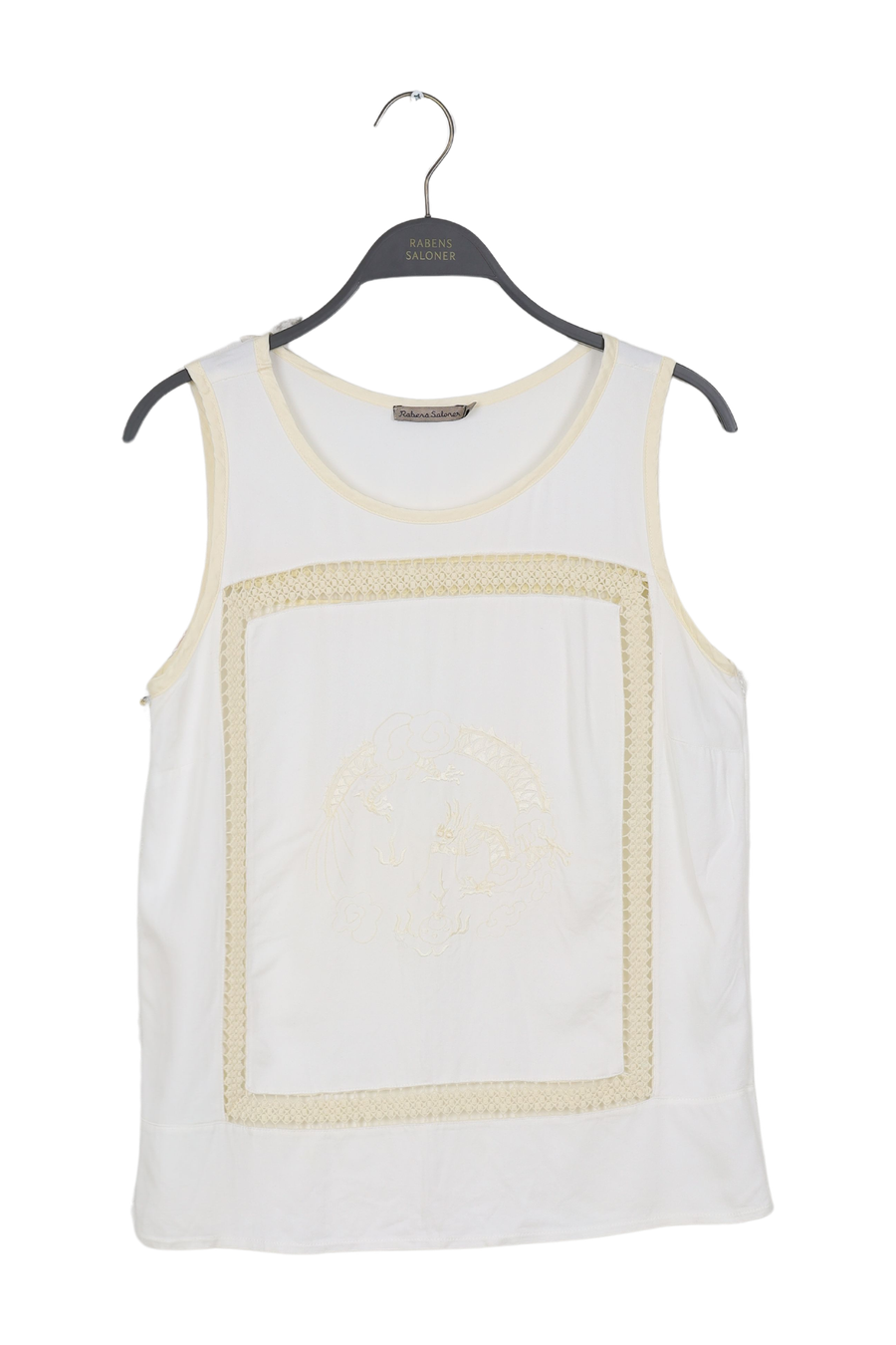 PreLoved Embroidery top - M 1 - Rabens Saloner - DK