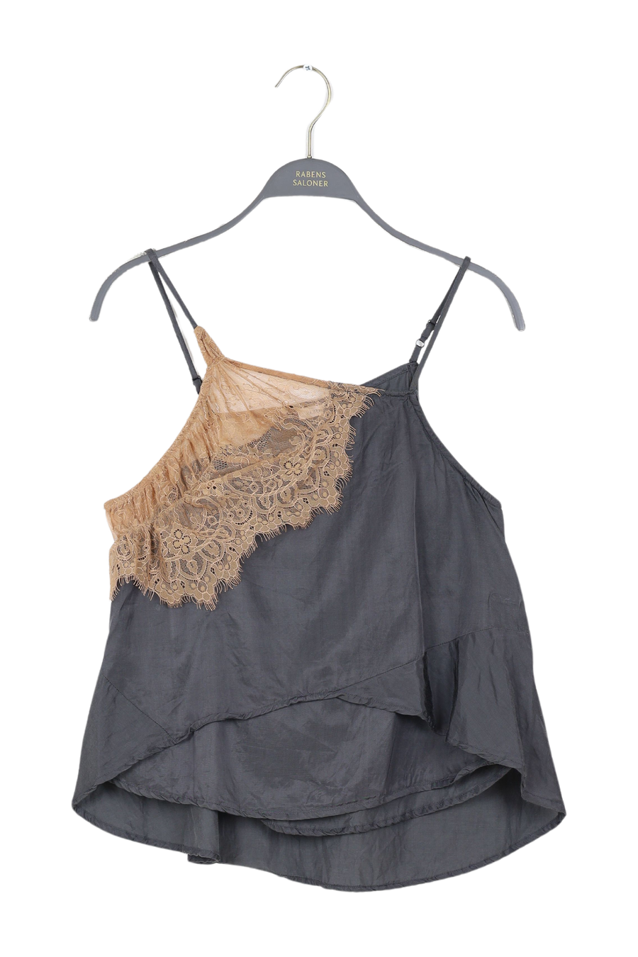 PreLoved Blondie - Sheer lace camisole top I Dark shadow combo - S
