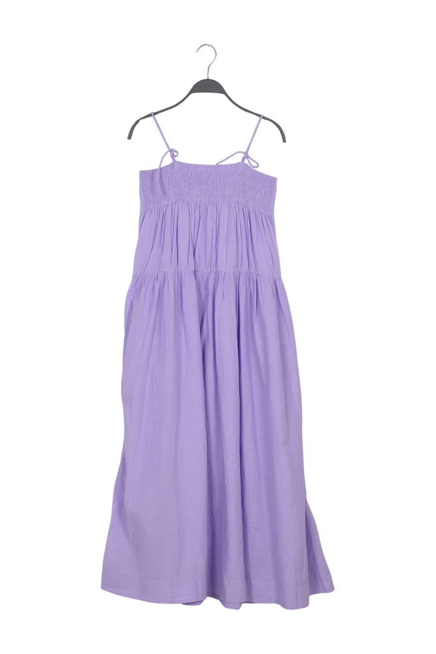 PreLoved Dodo - Cotton smock tier dress I Violet - S 2 - Rabens Saloner - DK