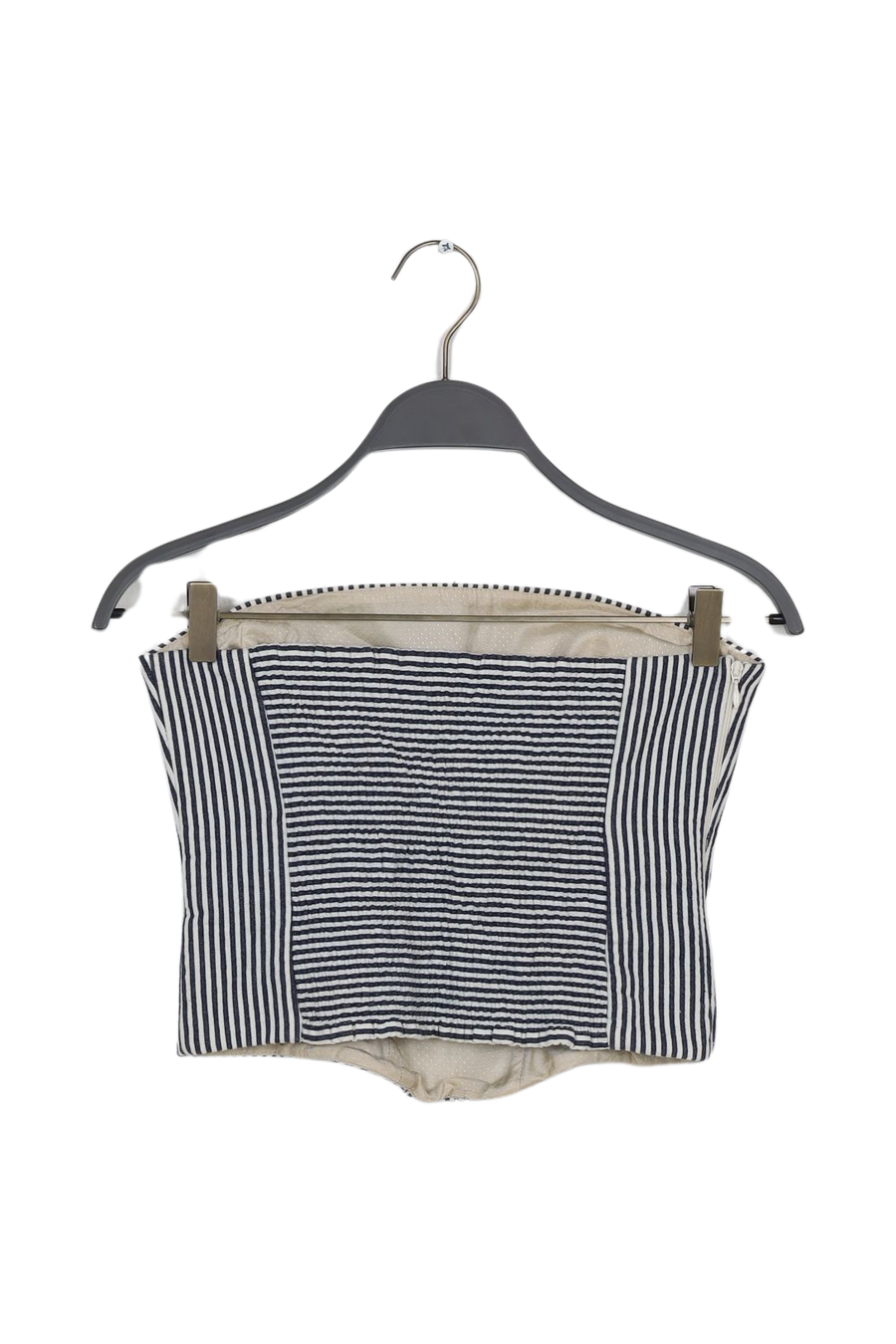 PreLoved Kif - Easy tailoring corset I Blue stripe - S 2 - Rabens Saloner - DK